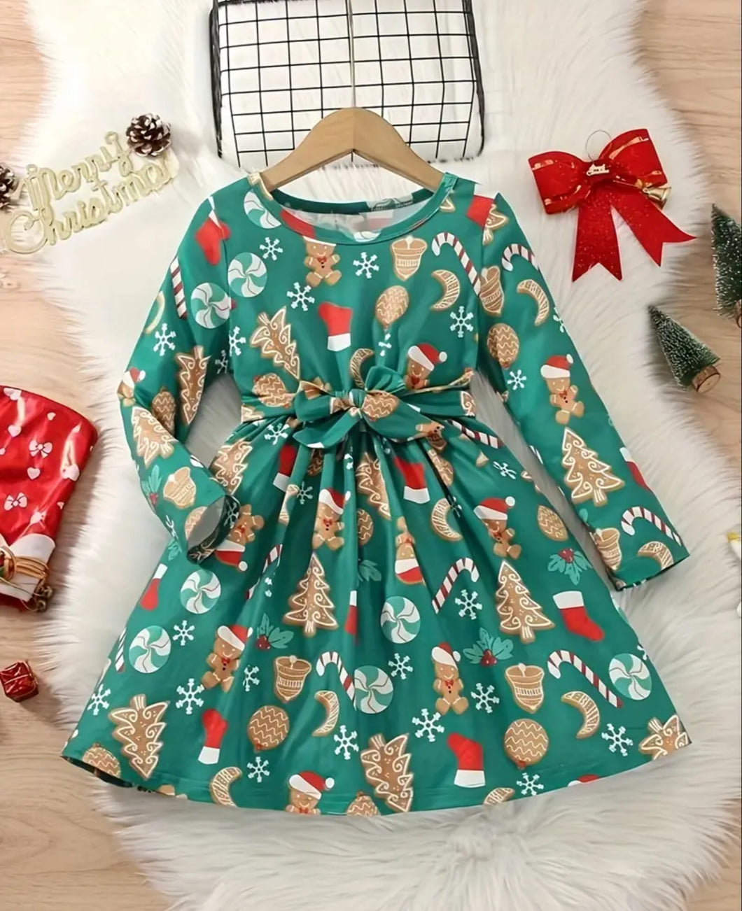 Green Christmas Dress