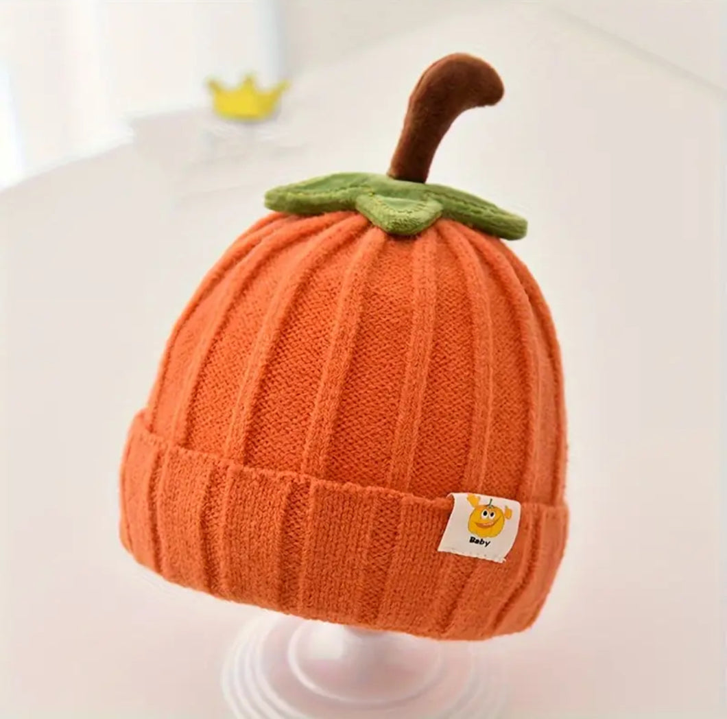 Pumpkin Baby Beanie